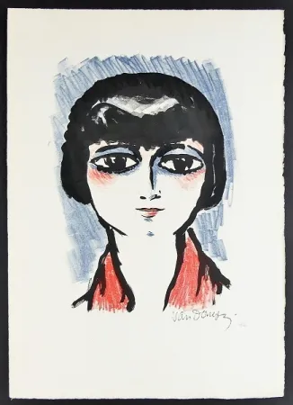 石版画 Van Dongen - Maud Loty