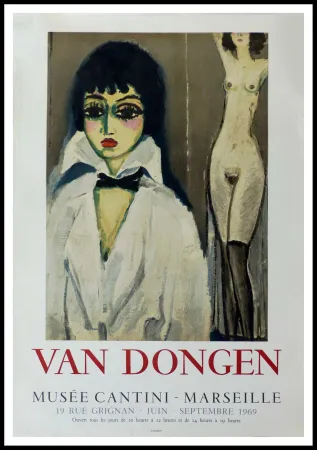 石版画 Van Dongen - Musée Cantini Marseille - VAN DONGEN