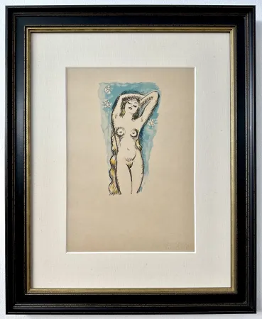 石版画 Van Dongen - Nu Nocturne