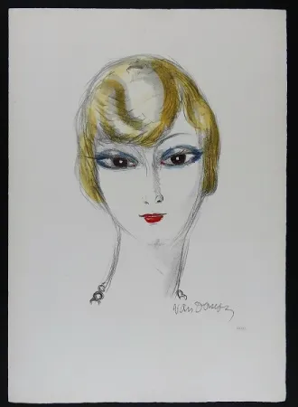 石版画 Van Dongen - Parisienne