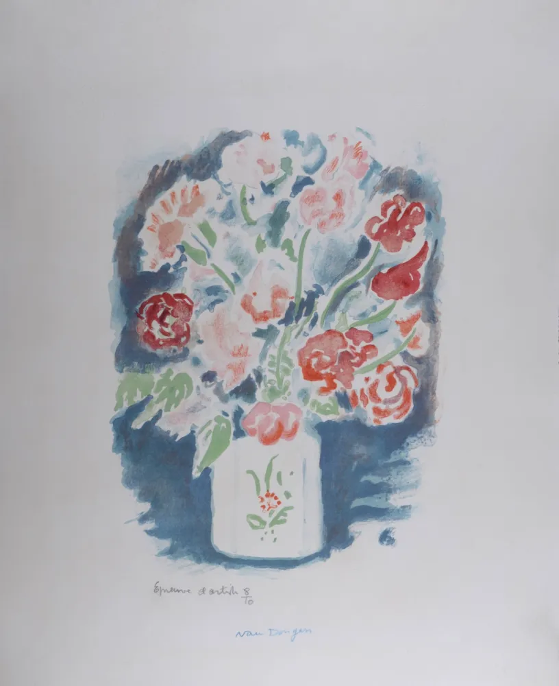 石版画 Van Dongen - Pois de Senteur