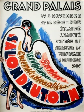 石版画 Van Dongen - Salon D'automne