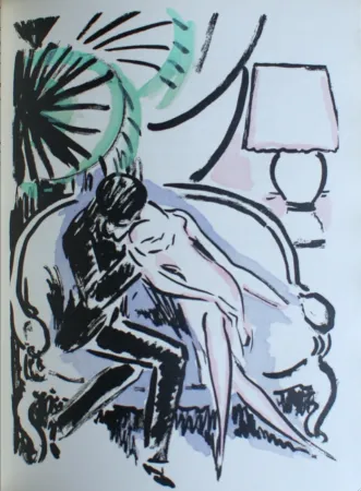 镂版印刷 Van Dongen - The Kiss