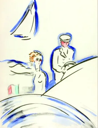 镂版印刷 Van Dongen - Venise- On the water