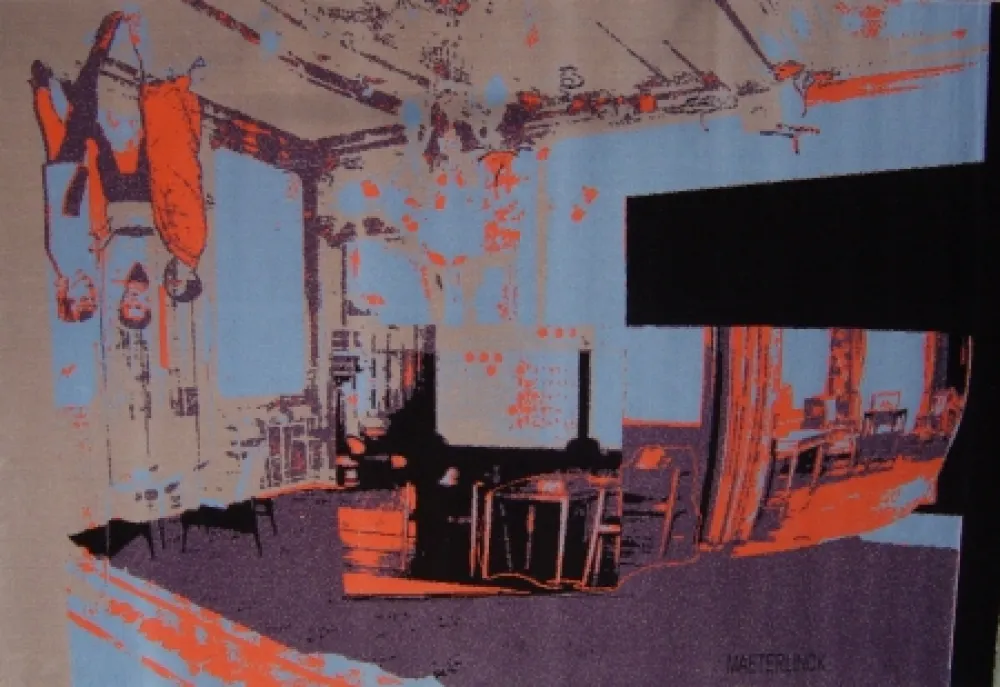 石版画 Van Kerckhoven - Maeterlinck 