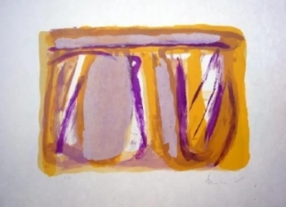 石版画 Van Velde - Apaisement