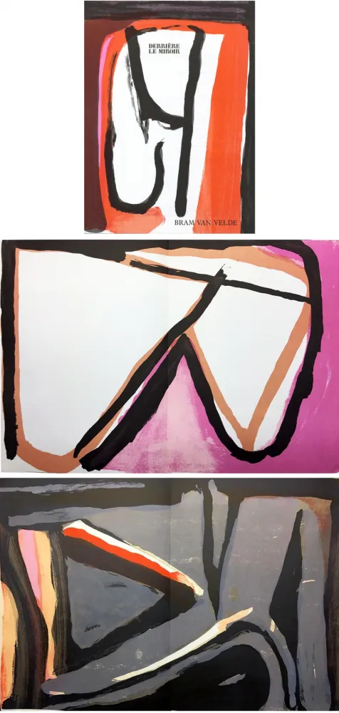 插图书 Van Velde - BRAM VAN VELDE. Derrière le Miroir n° 240. Octobre 1980.