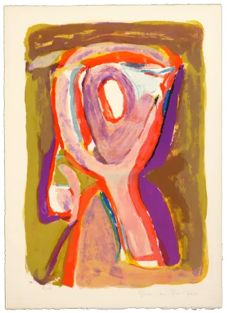 石版画 Van Velde - Crepuscule