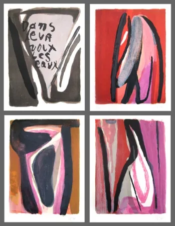 插图书 Van Velde - Dans leurs voix les eaux