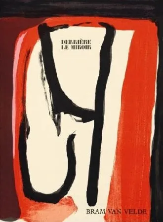 石版画 Van Velde -  Derriere Le Miroir N°240