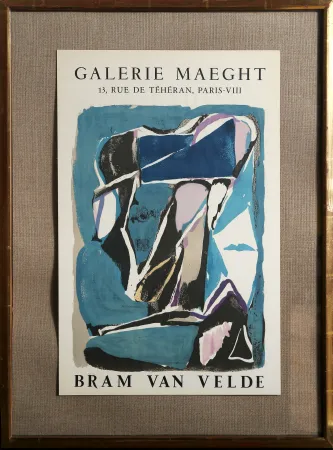 无技术 Van Velde - Exhibition Galerie Maeght