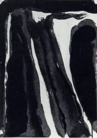 版画 Van Velde - Hantise I