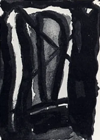 版画 Van Velde - Hantise VI 