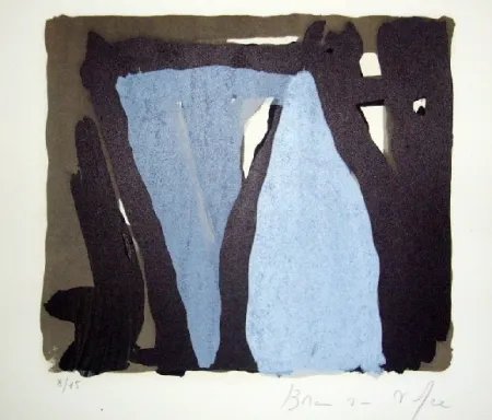 插图书 Van Velde - La folie du jour, texte de Maurice Blanchot