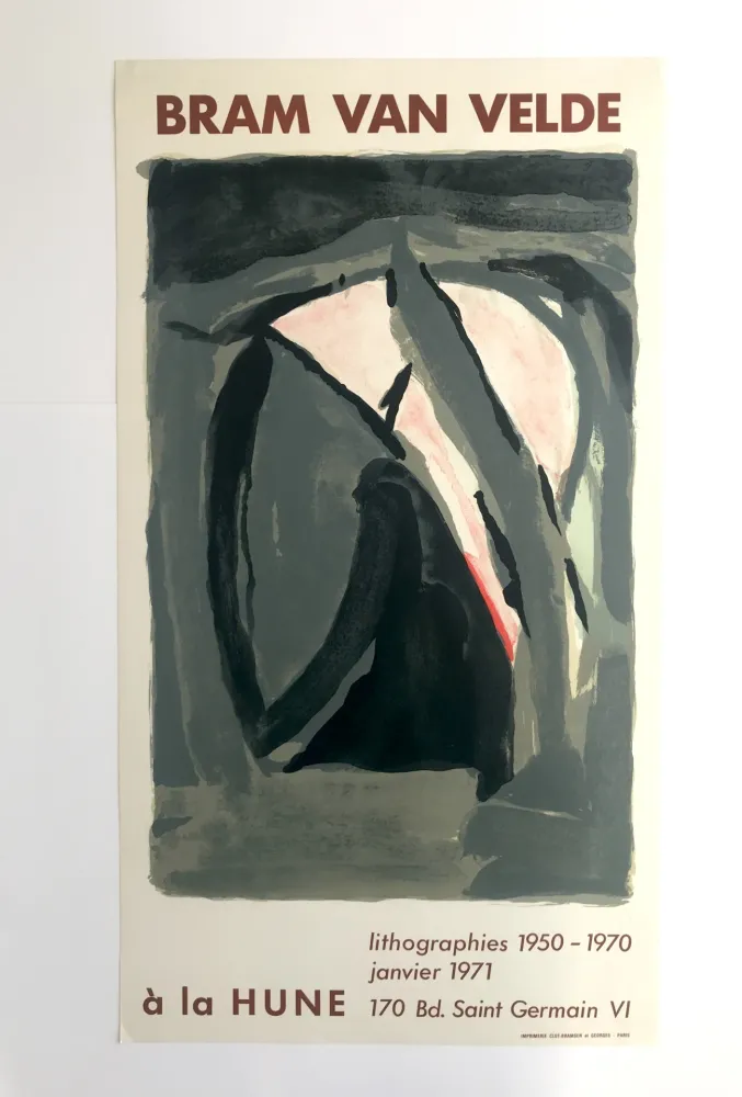 海报 Van Velde - La Hune