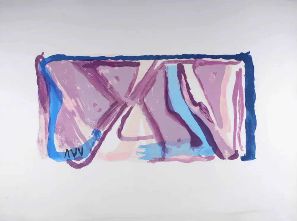 石版画 Van Velde - La Joie, 1979