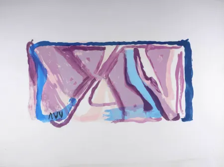 石版画 Van Velde - La Joie, 1979