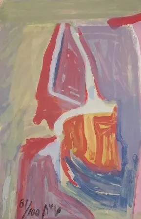 石版画 Van Velde - Libération