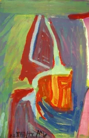 石版画 Van Velde - Libération