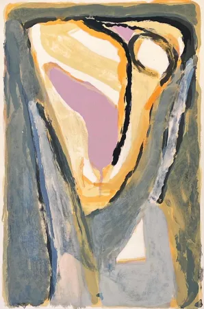 石版画 Van Velde - Lumière pâle 