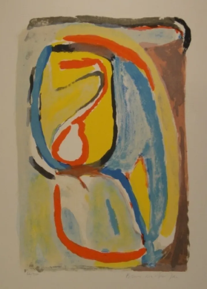 石版画 Van Velde - Matin / Morning