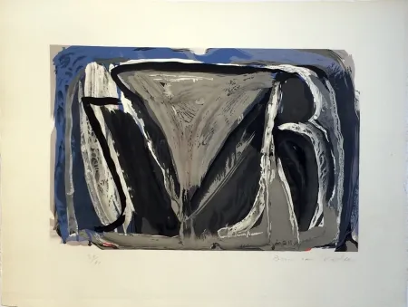 石版画 Van Velde - MP 015