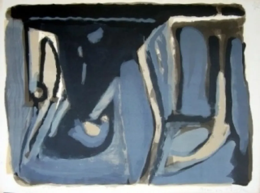 石版画 Van Velde - MP 109