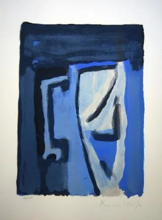 石版画 Van Velde - MP 111