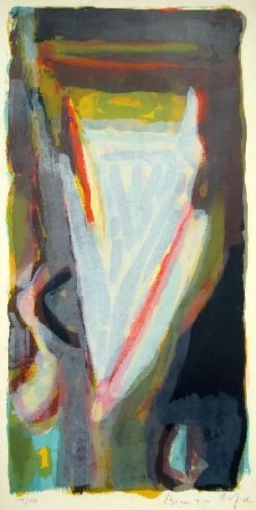 石版画 Van Velde - MP 115