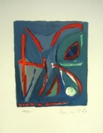 石版画 Van Velde - MP - 128