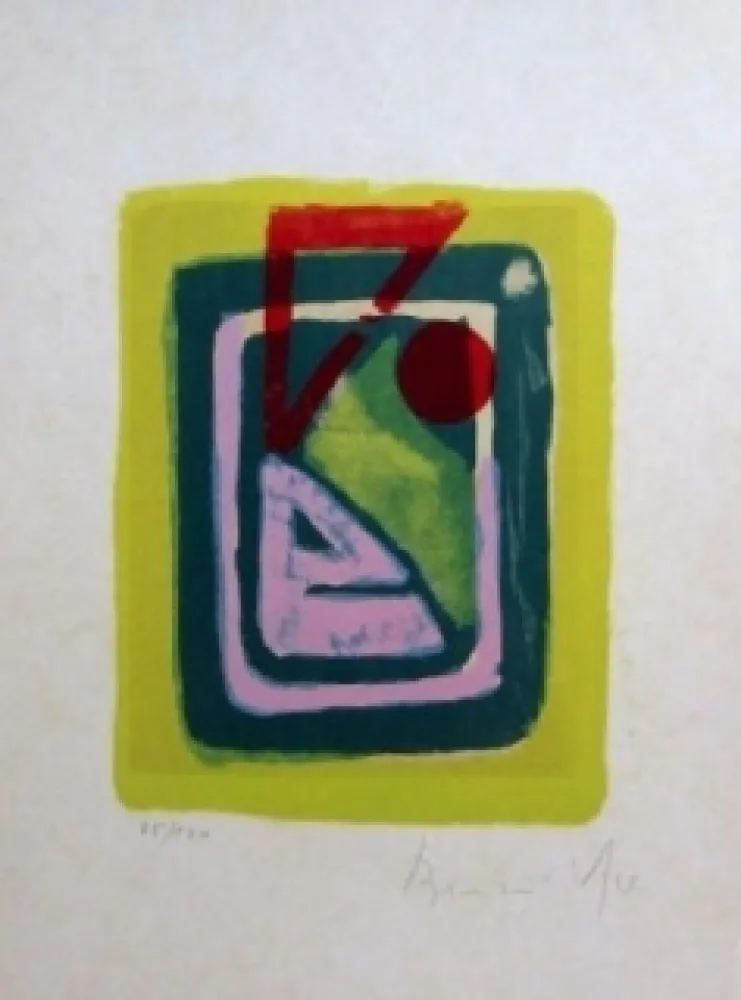 石版画 Van Velde - MP 146