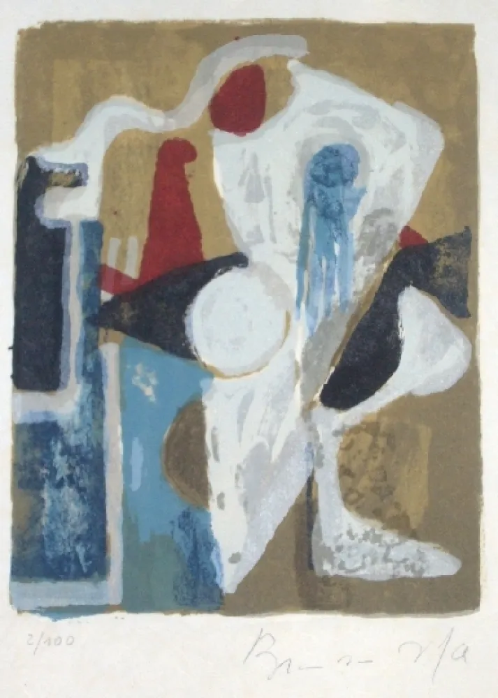 石版画 Van Velde - Mp 154