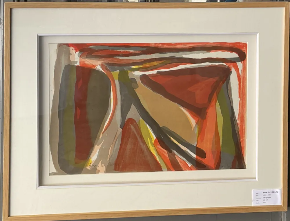 石版画 Van Velde - MP 159