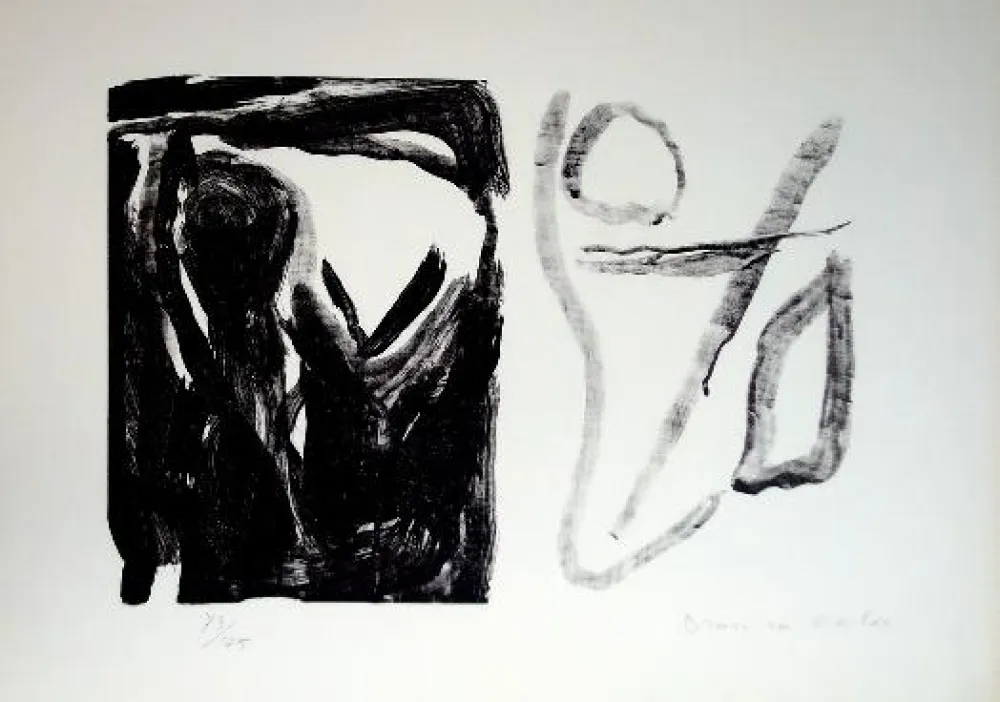 石版画 Van Velde - MP 16