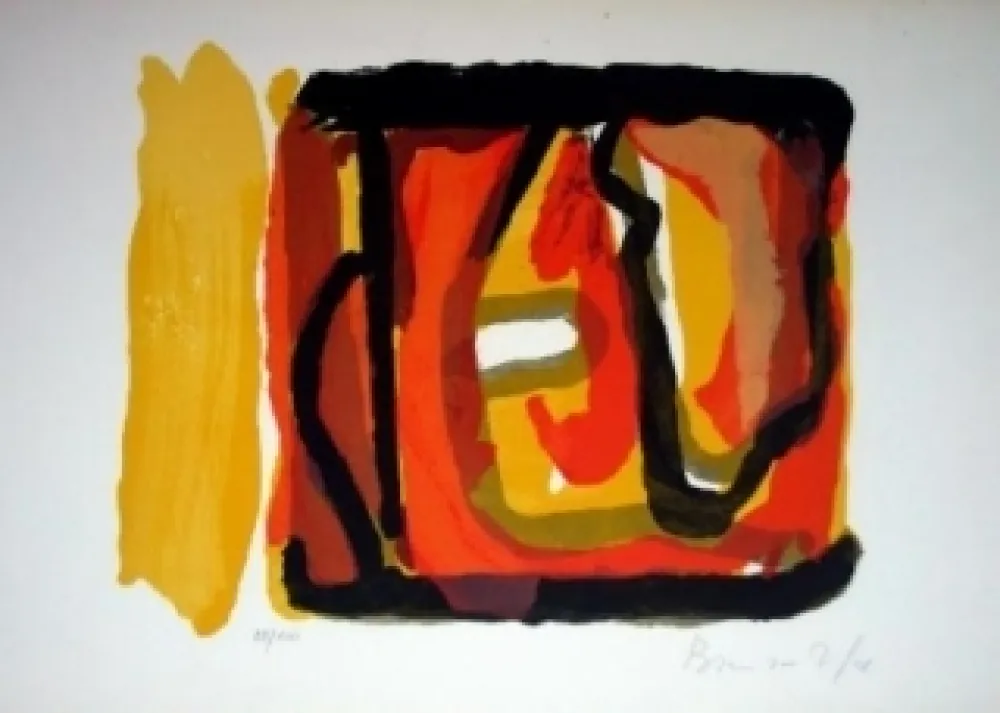 石版画 Van Velde - MP 163