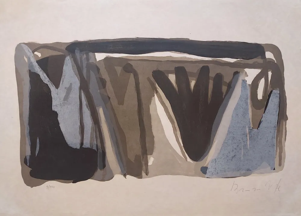 石版画 Van Velde - MP 171