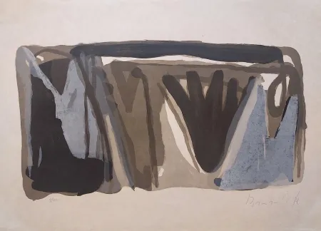 石版画 Van Velde - MP 171