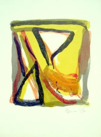 石版画 Van Velde - MP 208 - Vif