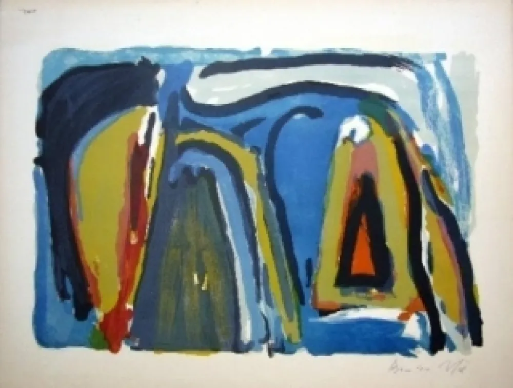 石版画 Van Velde - MP 209