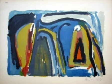 石版画 Van Velde - MP 209