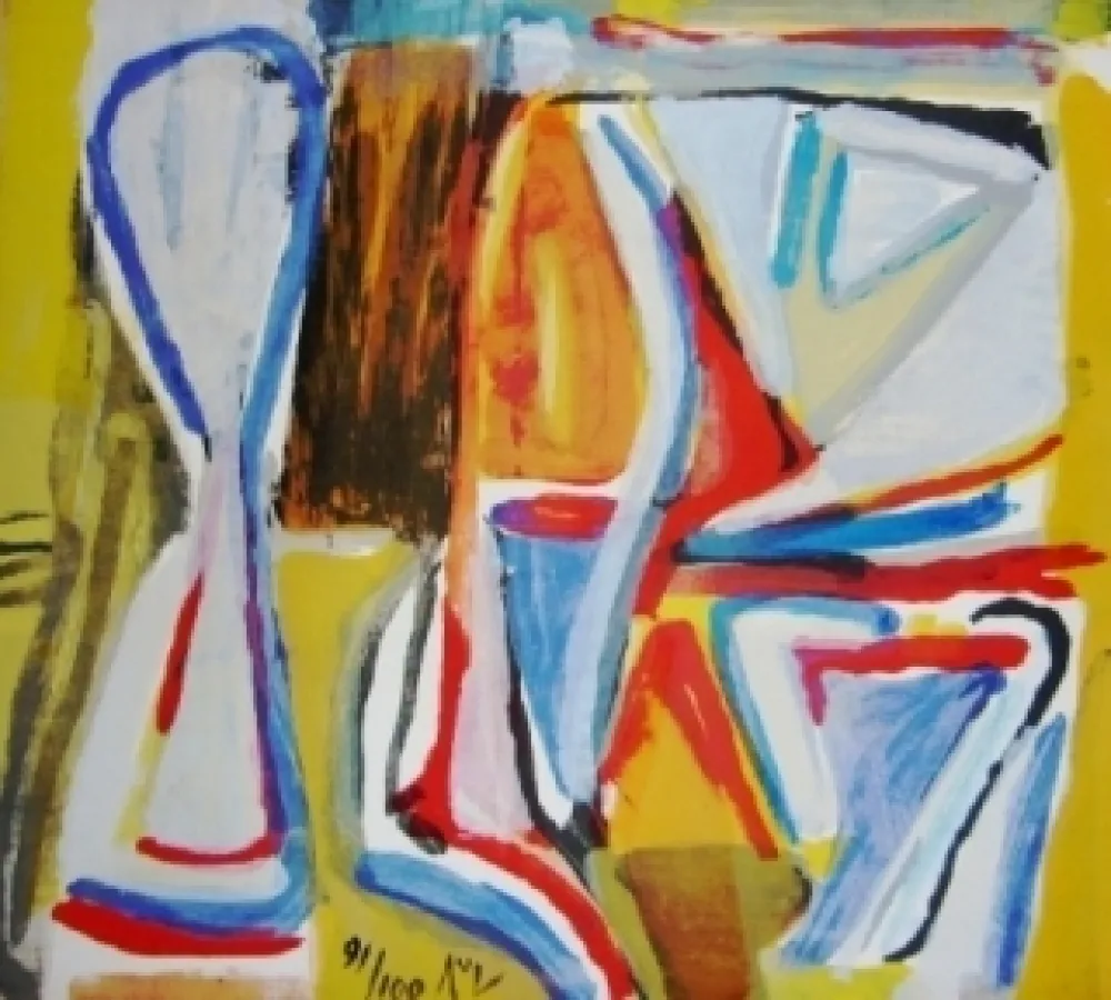 石版画 Van Velde - MP 223