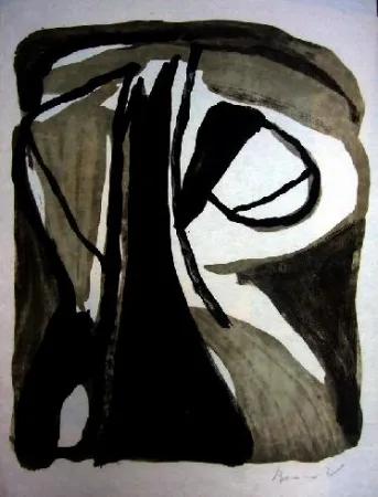 石版画 Van Velde - MP 244 bis