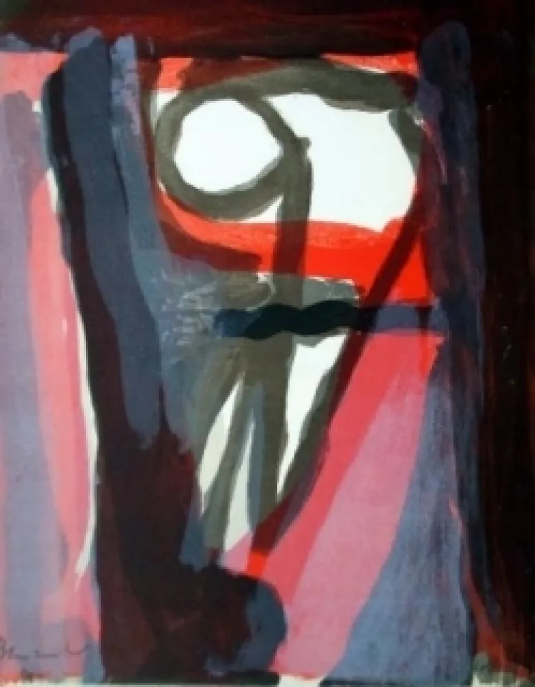 石版画 Van Velde - MP 293