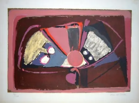 石版画 Van Velde - MP 3