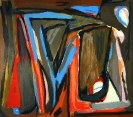 石版画 Van Velde - MP 316 - Le tout