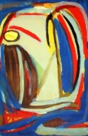 石版画 Van Velde - MP 337