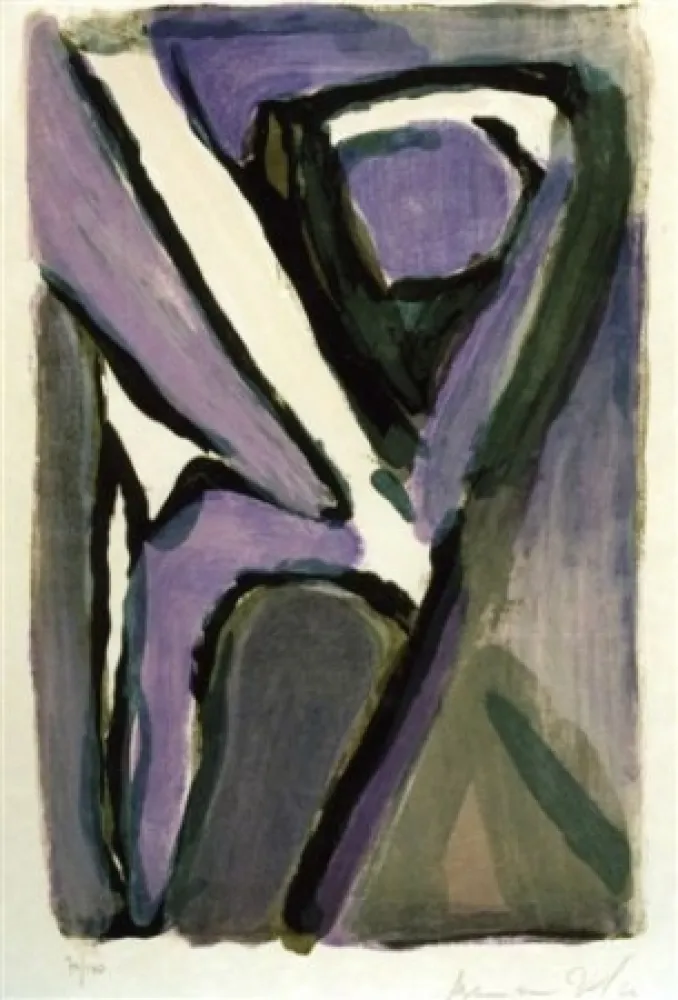 石版画 Van Velde - MP 383