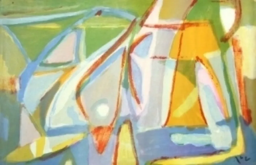 石版画 Van Velde - MP 395 - Element