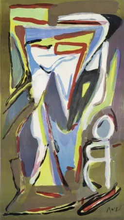 石版画 Van Velde - MP 396 - Nord