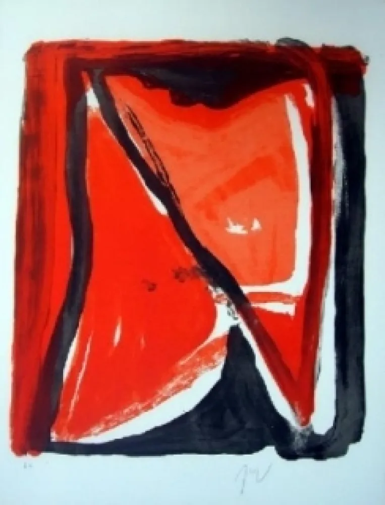 石版画 Van Velde - MP 400 - Fenêtre